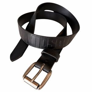 Harley-Davidson Men’s Genuine Leather Belt Sz 2XL 44/46 Black Made in USA